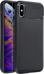 OEM Futerał CARBON PREMIUM do IPHONE X / XS czarny 1