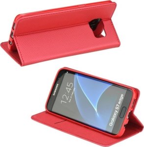 Etui Smart Magnet book Honor Magic5 Lite czerwony/red 4