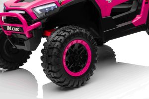 1life Pojazd na akumulator Buggy 4x4 KCK dla dziecka Różowy 4x50W 24V 1