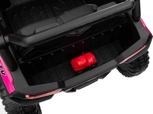 1life Pojazd na akumulator Buggy 4x4 KCK dla dziecka Różowy 4x50W 24V 27