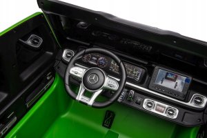 Lean Cars Auto Na Akumulator Mercedes G63 XXL Zielony 24V 8