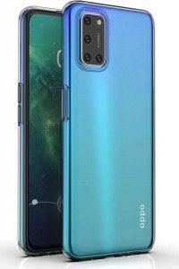 Etui silikonowe przezroczyste do Oppo A31/A8 1