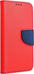 OEM Kabura FANCY Book do XIAOMI Redmi 13c / POCO C65 czerwono granatowy 1