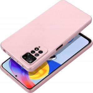 OEM Futerał METALLIC do XIAOMI Redmi 13C / POCO C65 różowy 1