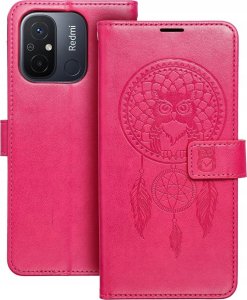 OEM Kabura MEZZO Book do XIAOMI Redmi 13C / POCO C65 łapacz snów magenta 2