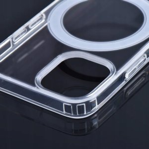 OEM Futerał CLEAR MAG COVER (MID) kompatybilny z MagSafe do IPHONE 14 transparentny 2