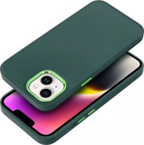 Etui Ochronne Obudowa Futerał Frame Do Iphone 15 Zielony 1