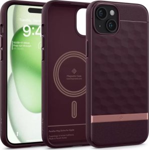 Etui Spigen Caseology Parallax Mag Magsafe Do Apple Iphone 15 Burgundy 1