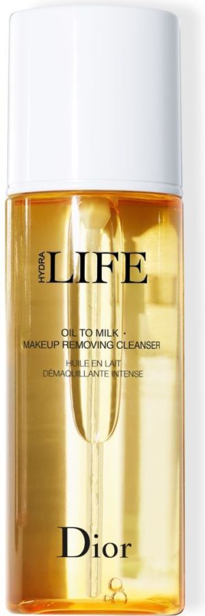 Dior Hydra Life Oil To Milk Makeup Removing Cleanser 200ml 1