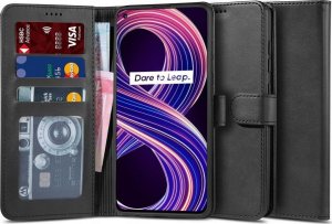 Tech-Protect Etui Wallet "2" do Realme 8 5G Black 1