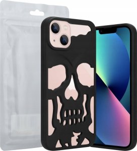 OEM ETUI SKULL IPHONE 12 / 12 PRO, MATT BLACK / CZARNY 5