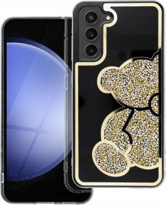 OEM Futerał TEDDY BEAR do SAMSUNG S22 złoty 1