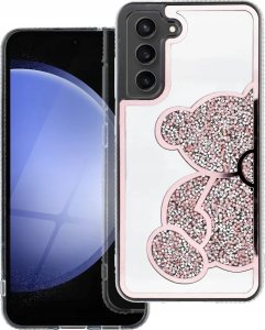 OEM Futerał TEDDY BEAR do SAMSUNG S20 FE / S20 FE 5G różowy 4