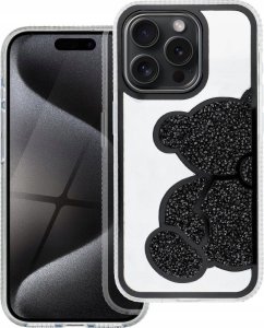 OEM Futerał TEDDY BEAR do IPHONE 13 PRO czarny 1