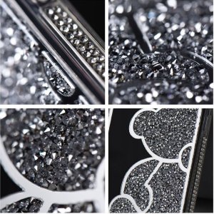 OEM Futerał TEDDY BEAR do SAMSUNG S20 FE / S20 FE 5G srebrny 9