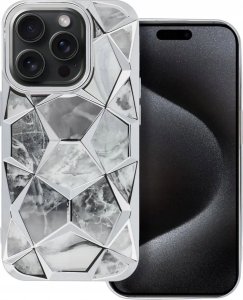 OEM Futerał TWINKI do IPHONE 16 PRO MAX srebrny 1