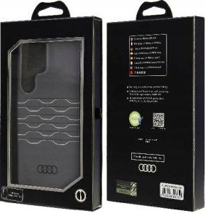 Audi Audi IML Geometric Pattern Case S24 Ultra S928 czarny/black hardcase AU-IMLS24U-A6/D3-BK 7