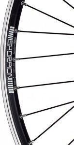 Nieznany Koło przednie 26" piasta JY-HT041 pod hamulec tarczowy, obręcz Rodi Skorpion czarna Uniwersalny 2