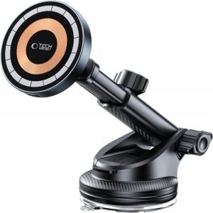 Ładowarka Tech-Protect TECH-PROTECT MM15W-V5 MAGNETIC MAGSAFE DASHBOARD & VENT CAR MOUNT WIRELESS CHARGER 15W BLACK 3