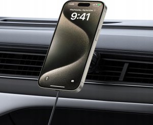 Ładowarka Tech-Protect TECH-PROTECT MM15W-V5 MAGNETIC MAGSAFE DASHBOARD & VENT CAR MOUNT WIRELESS CHARGER 15W BLACK 7