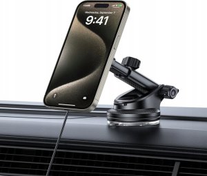 Ładowarka Tech-Protect TECH-PROTECT MM15W-V5 MAGNETIC MAGSAFE DASHBOARD & VENT CAR MOUNT WIRELESS CHARGER 15W BLACK 8