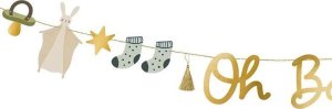 PartyDeco Girlanda z zawieszkami, Oh Baby 250 cm 1