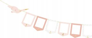 PartyDeco Girlanda na zdjęcia Bocian 10.5x15cm 2