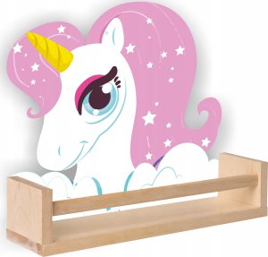 Półka drewniana kucyk konik pony jednorożec 1