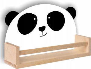 Półka drewniana panda styl skandynawski 1