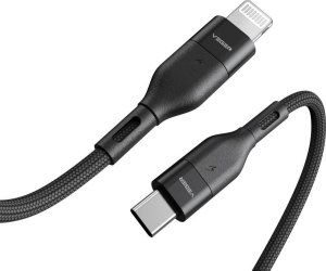 Kabel USB Veger VEGER kabel Typ C do Lightning PD 3A 27W CL01 1,2 m czarny 1