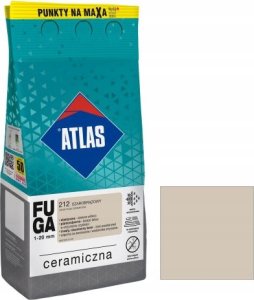 ATLAS Fuga ceramiczna 1-20 mm 212 szarobrązowy 2 kg 1