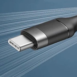 Kabel USB Veger USB-C - USB-C 1.5 m Czarny 5