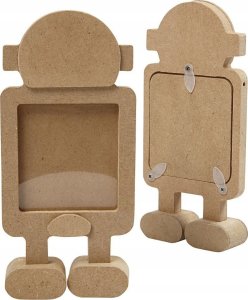 Ramka z MDF - Robot H: 17 cm 1