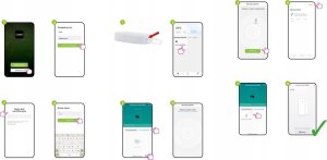 Engo Engo czujnik otwarcia drzwi/okna, ZigBee ENGO EDOORZB 6