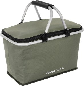 Enero KOSZYK TURYSTYCZNY SKŁADANY TERMICZNY 24L ZIELONY 2