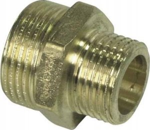 nypel 3/4" x 1/2" (DN20 x DN15) mosiężny 1