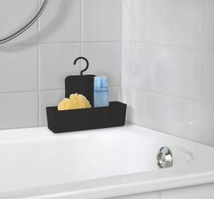 Allstar Półka łazienkowa, wisząca MINAS ALLSTAR, kolor czarny 2