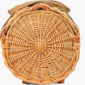 ZOLTA Pleciony kosz piknikowy dla 2 osób Termotorba Koc 2