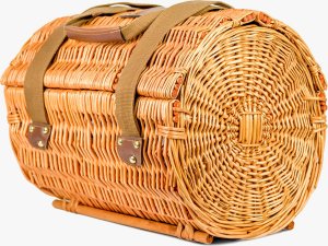 ZOLTA Pleciony kosz piknikowy dla 2 osób Termotorba Koc 3