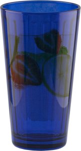 Trend Glass Szklanki do napojów niebieskie Colette 4x410 ml 2