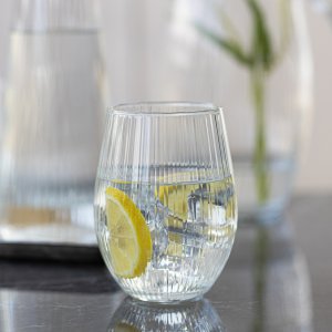 Trend Glass Szklanki do napojów prążkowane Lyra 6x610 ml 4