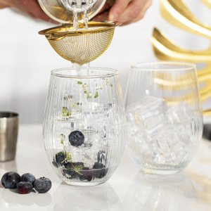 Trend Glass Szklanki do napojów prążkowane Lyra 6x610 ml 8