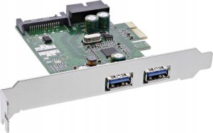 Kontroler InLine InLine® 2+2ports USB 3.0 host controller, PCIe, with SATA power and LP bracket 1