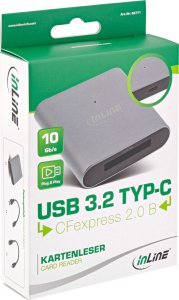 Czytnik InLine InLine® Card reader USB 3.2 USB Type-C oder USB A, for CFexpress Type-B cards 6
