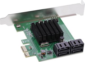Kontroler InLine InLine® SATA 6Gb/s Controller with 4x SATA, PCIe 2.0 2