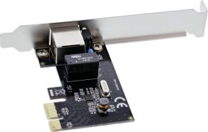 Kontroler InLine InLine® Gigabit Network Card PCI Express 1Gb/s PCIe x1 + LP Bracket 2