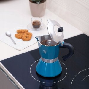 Kawiarka Pezzetti Pezzetti kawiarka Bellexpress pojemność 6 espresso kolor morska 3