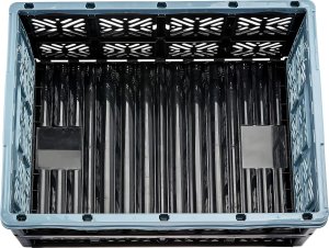 Keeeper KEEEPER - Kosz składany - IDA - skrzynka - pojemnik - nordic blue - 32 L 6