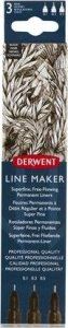 Derwent D:Line Maker black 3pcs 1