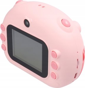 Aparat cyfrowy OEM Aparat fotograficzny dziecięcy z drukarką KDC-0013B różowy 4